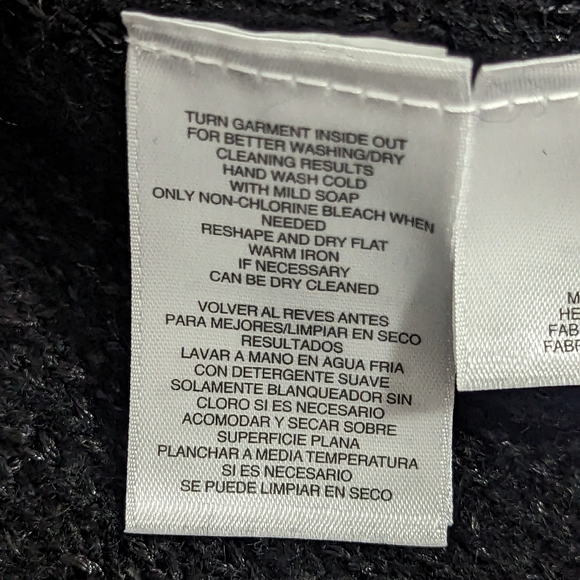 Anne Klein Black Sequin Sweater Women's Size XL - Picture 7 of 7